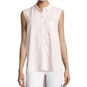 ☀️NEW Velvet Heart Darby Sleeveless Collar Blouse XS